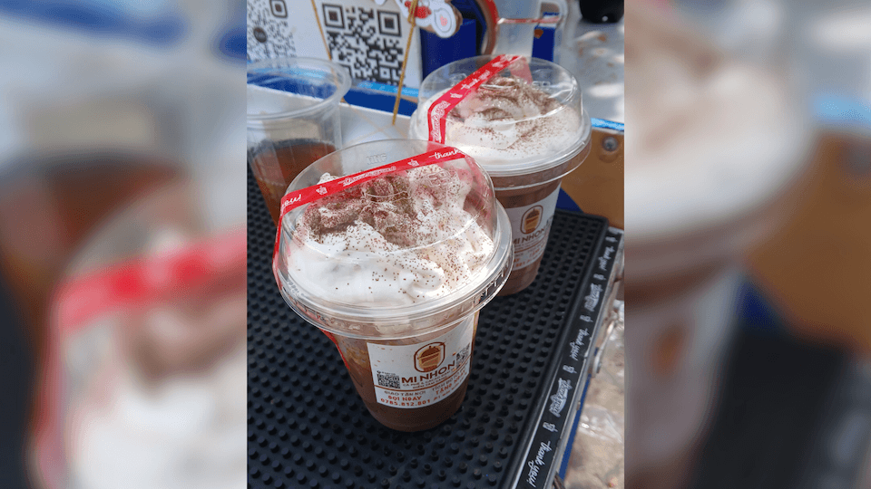 Bộ đôi Cà phê muối và Cacao muối của Mi Nhon