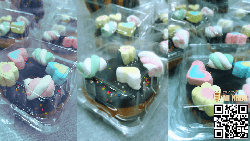 Donut Chocolate Mi Nhon thơm ngon xốp mềm và ngọt thanh